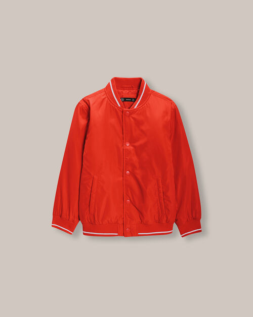 Chamarra Bomber Roja